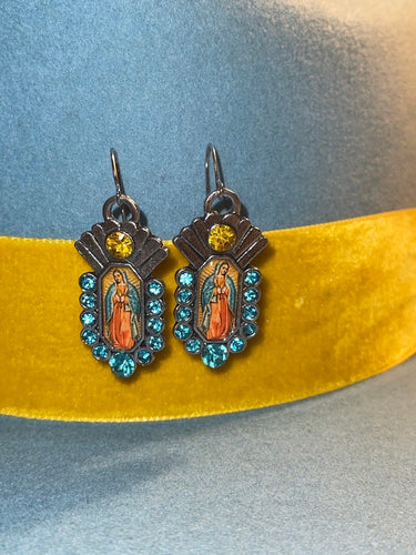 Virgen De Guadalupe fashion earrings